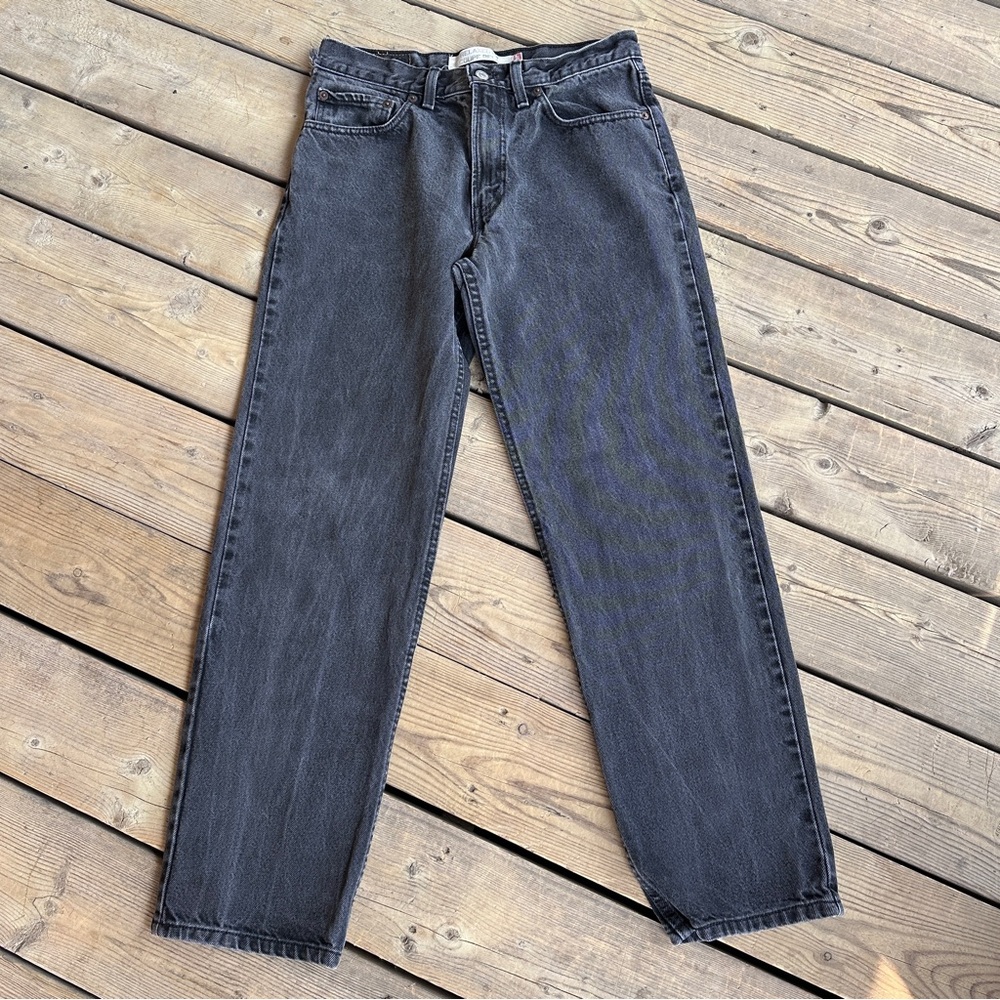 Levi’s 550 Relaxed Fit Black Denim Jeans